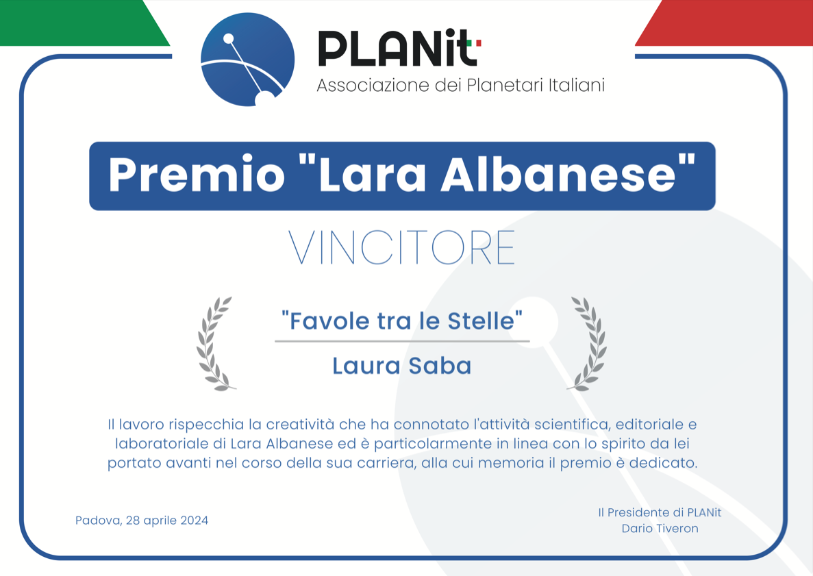 Premio Lara Albanese 2024 - PLANit